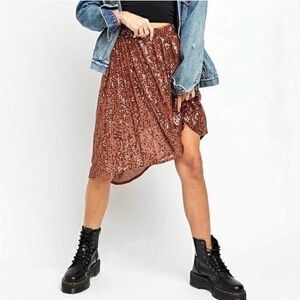 NWT Free People Last Dance Skirt